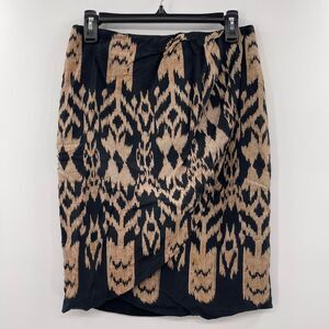 Josie Natori natorious Women‎ silk skirt size 4